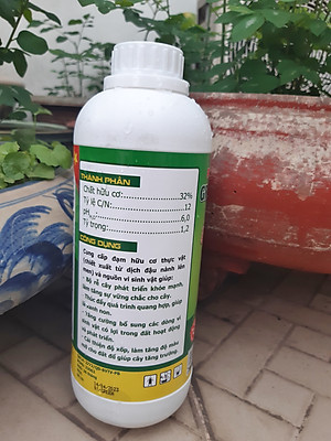 1L Phân Hữu Cơ Vi Sinh pha ra 300L Bón Rau, Hoa Cảnh & Cây Ăn Trái