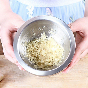 Bộ Chày Cối Inox 304 Nguyên Khối Không Vết Hàn Có Lắp Đạy Kèm Chày Dã Đồ Cực Nhuyễn Mịn Cho Gia Đình - HÀNG CHÍNH HÃNG MINIIN