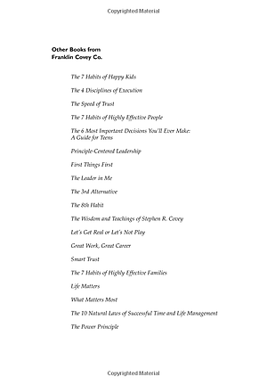 Sách The 7 Habits Of Highly Effective Teens (Paperback)