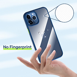 Ốp lưng trong suốt cho iPhone 12 Pro trang bị viền silicon chống sốc bảo vệ 720 độ Hiệu Rock Guard Pro (độ đàn hồi cao, chống trầy xước, chống ố vàng, tản nhiệt tốt) - Hàng nhập khẩu