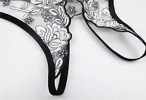  Quần lót nữ xẻ đáy quốn hút - Màu xanh biển