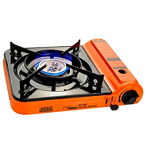 Bếp Ga Mini Maxsun MS-3500 - Công Suất 2900W, Kiềng Bếp Phủ Sứ, Vòng Chắn Gió - Hàng chính hãng - Bảo hành 12 tháng