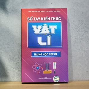 Sách: Combo Sổ Tay Kiến Thức Toán - Vật Lí - Hóa Học Trung Học Cơ Sở