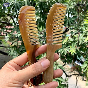 Lược sừng xuất Nhật (Size: M - 17cm) COH163 - Lược khía thon gọn đẹp ️- Chăm sóc tóc