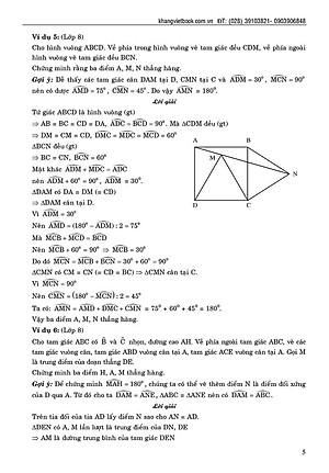 Sách Cẩm Nang Chứng Minh Ba Điểm Thẳng Hàng