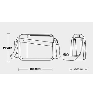 Túi đeo chéo nam phong cách mới  - BEE GEE DCN9179
