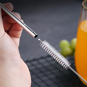 Combo 4 Ống Hút Inox 304 Kèm Cọ Rửa - Hàng Loại 1 - Chính Hãng MINIIN