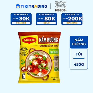 Hạt nêm cao cấp MAGGI vị Nấm Hương gói 450g