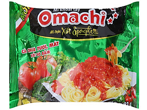 Thùng 30 gói mì trộn Omachi xốt Spaghetti 91g