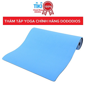 [CHỌN MÀU] THẢM TẬP YOGA, GYM 2 LỚP+ TÚI ĐỰNG THẢM TẬP YOGA + DÂY BUỘC CHUYÊN DỤNG - CHÍNH HÃNG DODODIOS