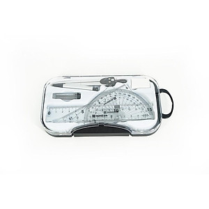 Bộ dụng cụ học tập Hồng Hà SM02 - Compa kèm eke thước kẻ (3483)