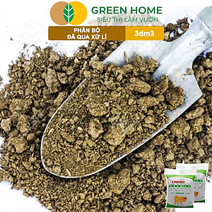 Phân bò Lavamix, bao 3dm3, đã qua xử lý, không mùi hôi, hữu cơ tiện lợi 