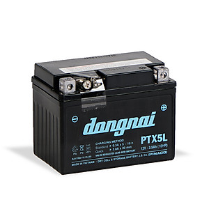 Ắc quy khô miễn bảo dưỡng Đồng Nai PTX5L | 12V - 3,5Ah