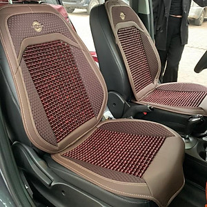 Bộ  Áo Ghế Hạt Gỗ Massage Cao Cấp- Chống Nóng, Trượt Dùng Cho Ô tô, Xe hơi, Văn phòng
