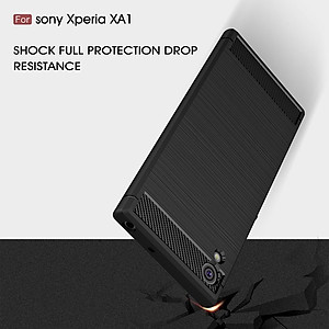 Ốp lưng chống sốc Likgus cho Sony Xperia Xperia XA1 (chuẩn quân đội, chống va đập, chống vân tay) - Hàng chính hãng