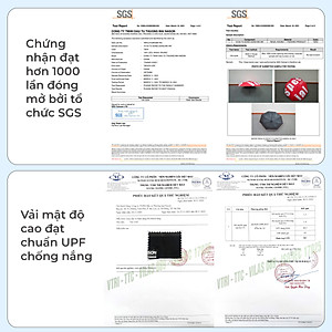 Ô tự động thông minh hai chiều Nason Umbrella phiên bản V3 chống gió cấp 6, ô gấp ngược, tối ưu hóa khả năng chắn nước