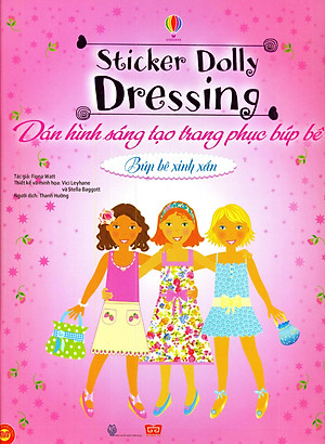 Sách Dán Hình Sáng Tạo Trang Phục Búp Bê - Búp Bê Xinh Xắn