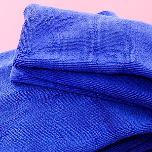 SIÊU HOT - Bộ 5 khăn lau Ô tô microfiber 40x60cm - khăn vệ sinh chăm sóc xe hơi,khăn lau bụi xe - 206430 -