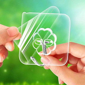 Combo 10 móc treo đồ dán tường