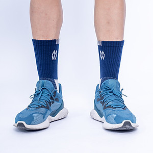 Hộp 5 đôi tất thể thao đá bóng, tennis, cầu lông, chạy bộ chống trơn trượt sợi cotton MRM Manlywear - CB5TTTCDMM