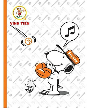 Lốc 5 Tập Snoopy 4 Ôly 200 Trang - Mẫu Ngẫu Nhiên