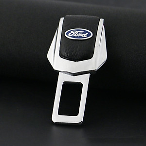 Chốt cài khóa dây an toàn trên ô tô bằng thép có thương hiệu xe 1 chiếc