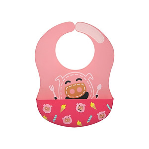 Yếm silicon ăn dặm cổ dán cho bé Marcus & Marcus, từ 6 tháng