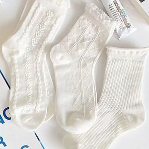 SET 5 ĐÔI TẤT VỚ NƠ NỮ DỄ THƯƠNG MÃ 50 DÀNH CHO NỮ