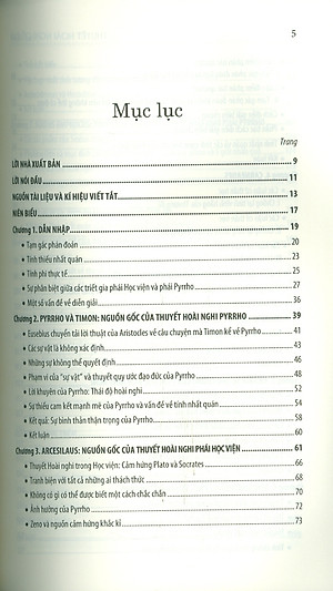 THUYẾT HOÀI NGHI CỔ ĐẠI - Harald Thorsrud – NXB Đại Học Sư Phạm