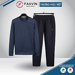 Bộ quần áo thể thao nam FASVIN CT22545.HN vải thể thao cao cấp hàng nhà máy chính hãng