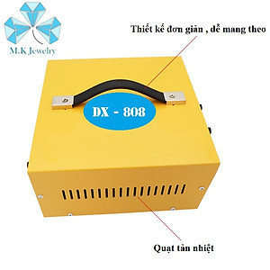 Máy hàn điện 80A - Vàng  ( Model : DX - 808 )  Chuyên dụng cho hàn nữ trang, điện tử, điện thoại, thiết bị khác.