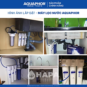 Máy Lọc Nước AQUAPHOR CRYSTAL H Chuẩn Nước Khoáng Uống Trực Tiếp, Công Nghệ NANO Aqualen, Không Dùng Điện - Nhập Khẩu Châu Âu , Hàng Chính Hãng