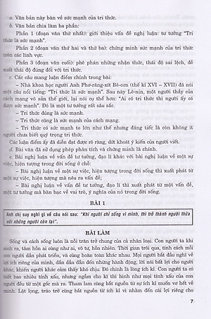 Những bài văn mẫu Nghị luận xã hội