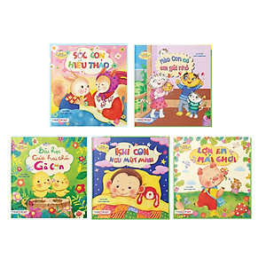 Combo  Bộ Sách Bồi Dưỡng Nhân Cách Và Tâm Hồn Trẻ - Từ 0-3 Tuổi ( Bộ 5 Cuốn)