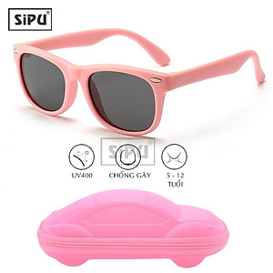 [Kèm Video] Mắt Kính Trẻ Em SiPU Chính Hãng Cao Cấp MK02 Chống UV400 + Chống gãy - Bé Trai Bé Gái (Kèm Hộp Ô Tô)