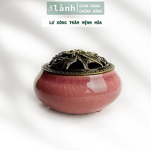 Lư Xông Nhang Trầm Nụ Trầm Hương Sứ Cao Cấp Màu Phong Thủy 3 Lành Trang Trí Nhà Bàn Thờ Dâng Hương Thư Giãn Trang Trí Nhà Cửa Xông Nhà Tẩy Uế