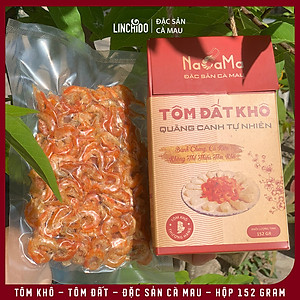 Tôm Khô Tôm Đất Đặc Sản Cà Mau - Hộp 152 GRAM