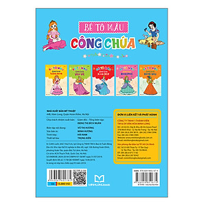 Sách Túi Bé Tô Màu Công Chúa ( 6 Cuốn )