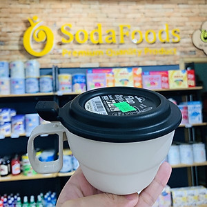 Combo 03 Cốc súp uống nước có nắp Inomata - Nội địa Nhật Bản