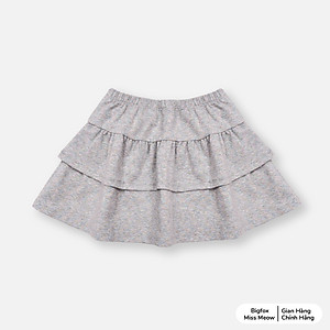 Chân váy cho bé gái Bigfox Miss Meow size đại, chân váy 2 lớp cotton dày dặn size trẻ em 3,4,5..,10,11 tuổi