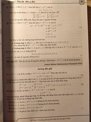 SỐ HỌC HƯỚNG TỚI KÌ THI CHUYÊN TOÁN