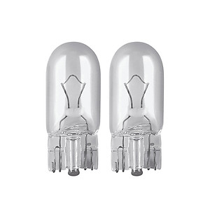 Combo 2 Bóng Đèn Chân Ghim Nhỏ 1 Tim OSRAM Original T10 W5W 12V 5W