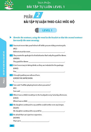Sách Tự Học Đột Phá - Kĩ Năng Viết Lại Câu Tiếng Anh