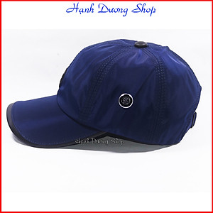 Nón kết chữ S dành cho nam và nữ, chất liệu vải dù trơn bóng, gắn sò to 2 bên hông nón - Hạnh Dương