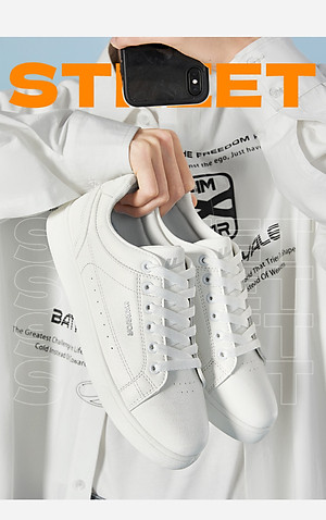 Giày thể thao nam đế êm nhẹ, thoáng khí đế cao su đúc, chống trơn trượt hạn chế mòn  – BEE GEE - GNA2032