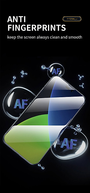 Miếng Dán Cường Lực Mipow Kingbull Chống Nhìn Trộm Anti-Spy Premium HD (2.7D) dành cho iPhone 14 / iPhone 14 Plus/ iPhone 14 Pro/ iPhone 14 ProMax_ Hàng Chính Hãng