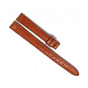 Dây đồng hồ Huy Hoàng da bò size 12, 14 màu cam HT8106
