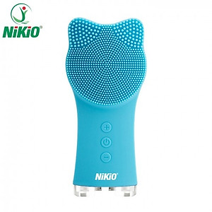 Máy Rửa Mặt Và Massage Nâng Cơ Nikio NK-120 - Tay Cầm Dài Dễ Rửa Sạch Bụi Bẩn Hơn - Sóng Siêu Âm Giúp Làm Sạch Sâu Da, Mát Xa Thư Giãn, Trẻ Hóa Làn Da, Chống Nước IPX7, Siêu Nhỏ Gọn - Phù Hợp Mọi Loại Da