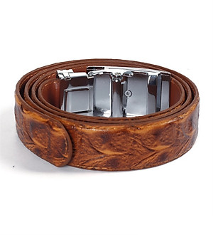 Bộ Ví & Thắt Lưng Nam Vân Cá Sấu Huy Hoàng HT2116-HT4116 (23 x 11,5 cm) - Vàng