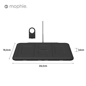 Đế sạc không dây Mophie 4in1 - Hàng chính hãng